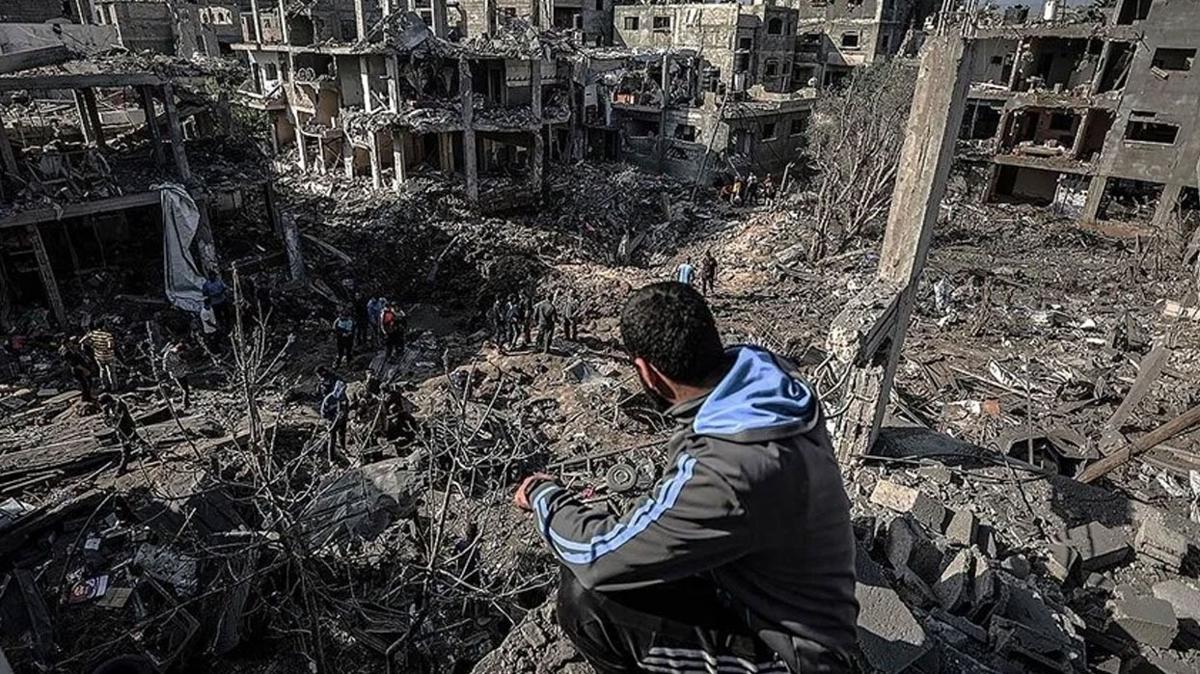 rdn ile Filistinli yetkililer Gazze'deki durumu deerlendirdi