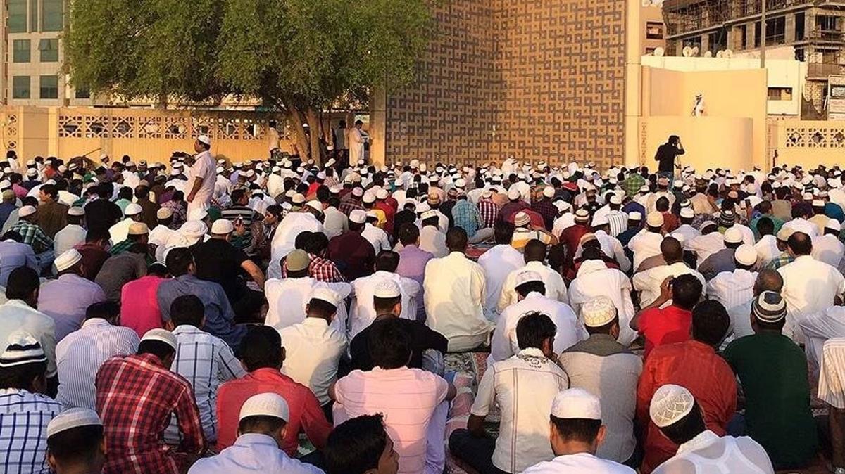 Arap lkeleri ve ran'dan  Ramazan Bayram aklamas: 'aramba gn balayacak'