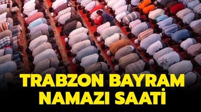 Trabzon Ramazan Bayram namaz saat kata klnacak? Trabzon bayram namaz vakti 2024!