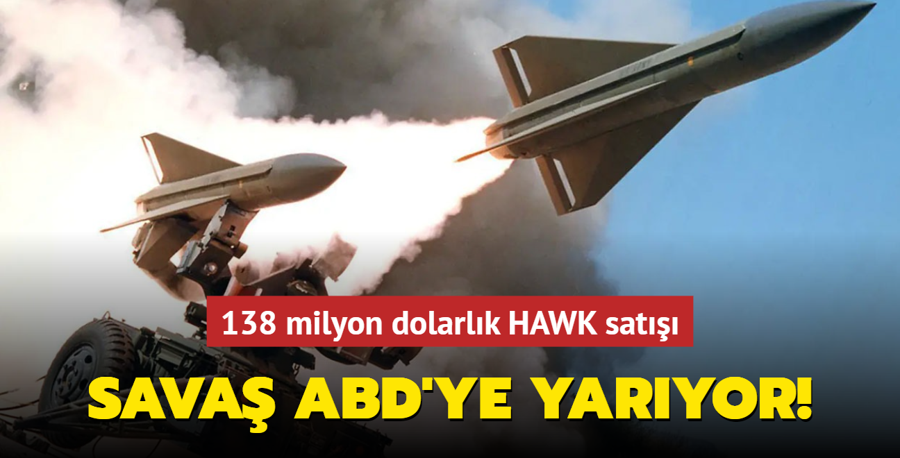 Sava ABD'ye yaryor! Ukrayna'ya 138 milyon dolarlk HAWK hava savunma sistemi sat