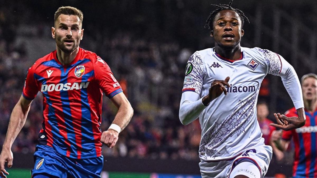 viktoria plzen fiorentina konferans ligi foto�raflar� resimleri