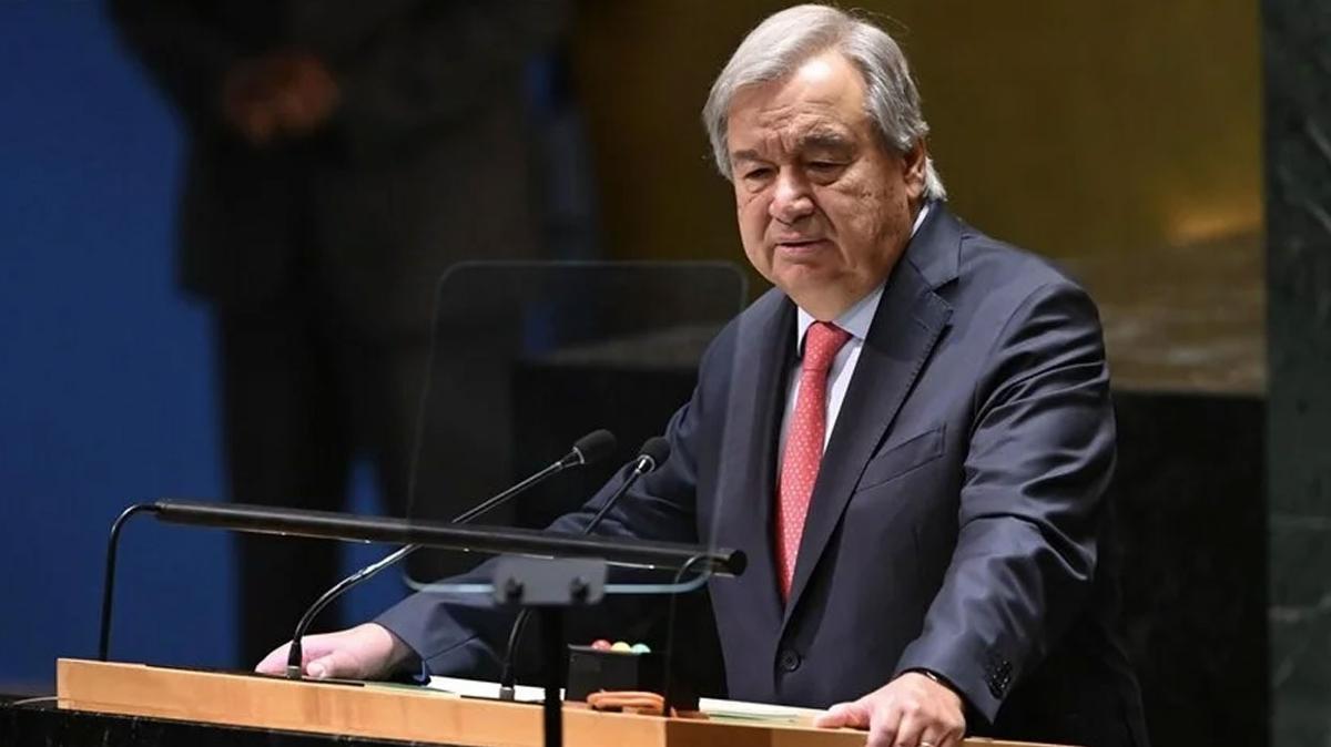 BM Genel Sekreteri Guterres'ten ran-srail gerginliinde itidal ars
