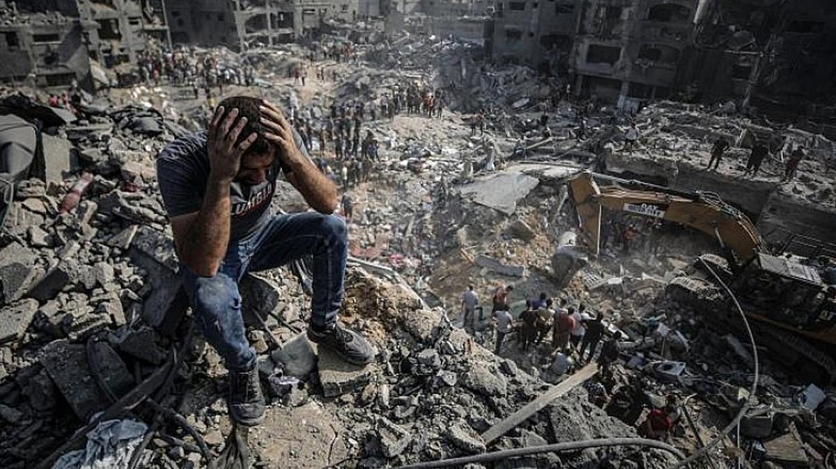 Gazze'de can kayb 33 bin 634'e ykseldi