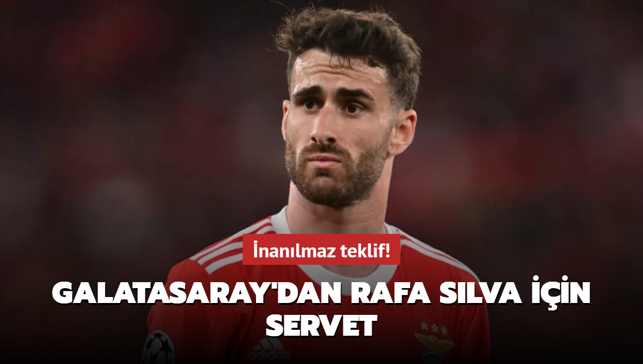 nanlmaz teklif! Galatasaray'dan Rafa Silva iin servet