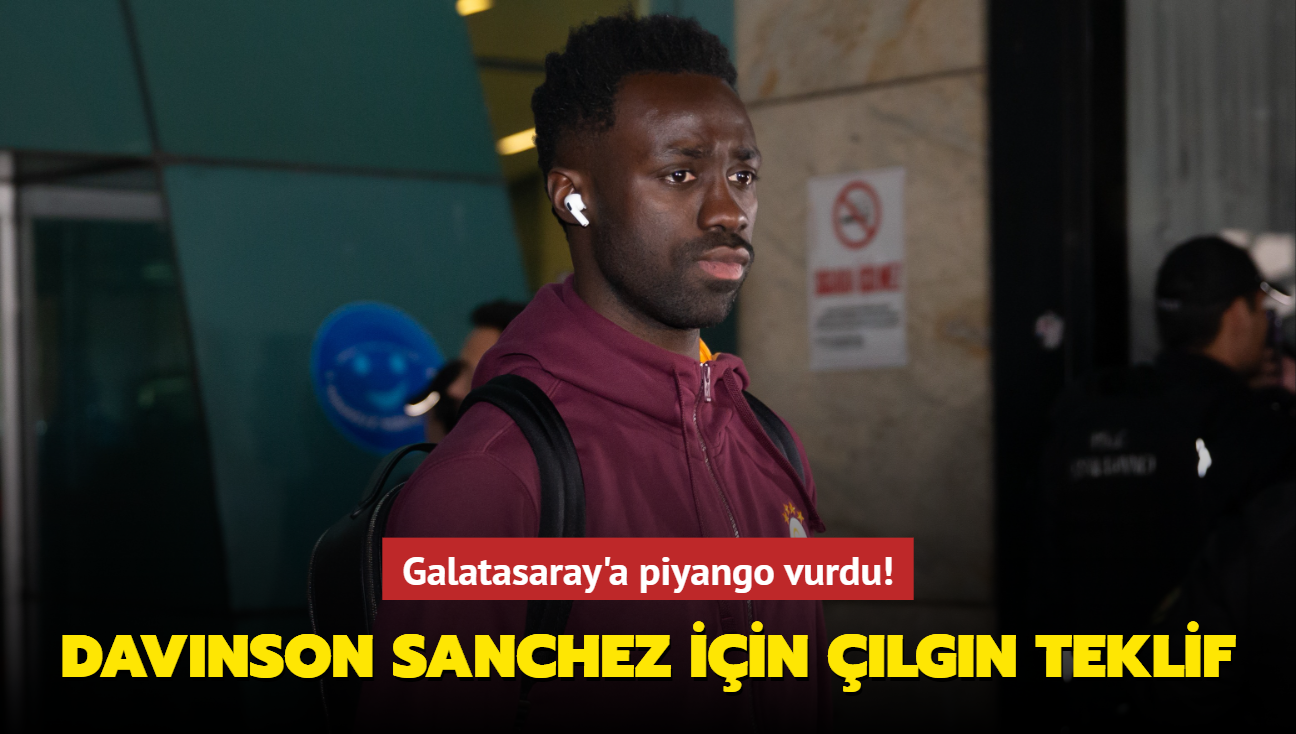 Galatasaray'a piyango vurdu! Davinson Sanchez iin lgn teklif