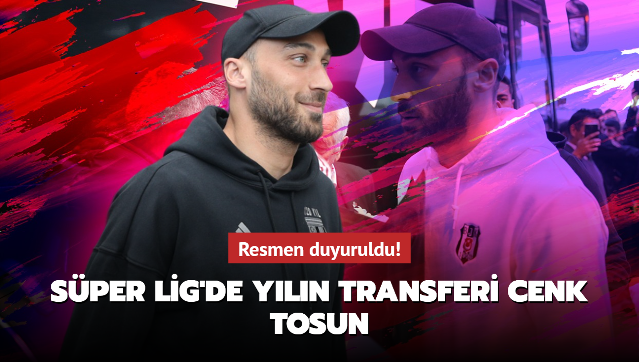 Sper Lig'de yln transferi Cenk Tosun! Resmen duyuruldu...