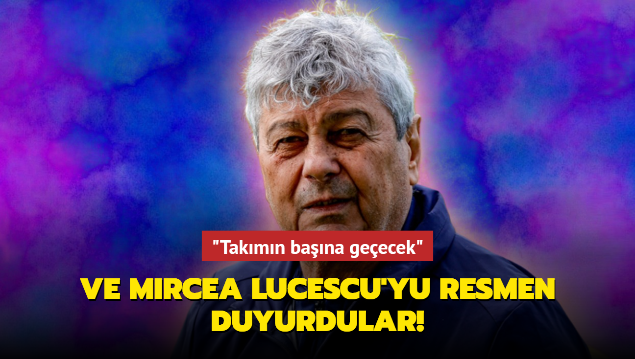Ve Mircea Lucescu "Tamam" dedi! Sper Lig ekibinin bana geiyor