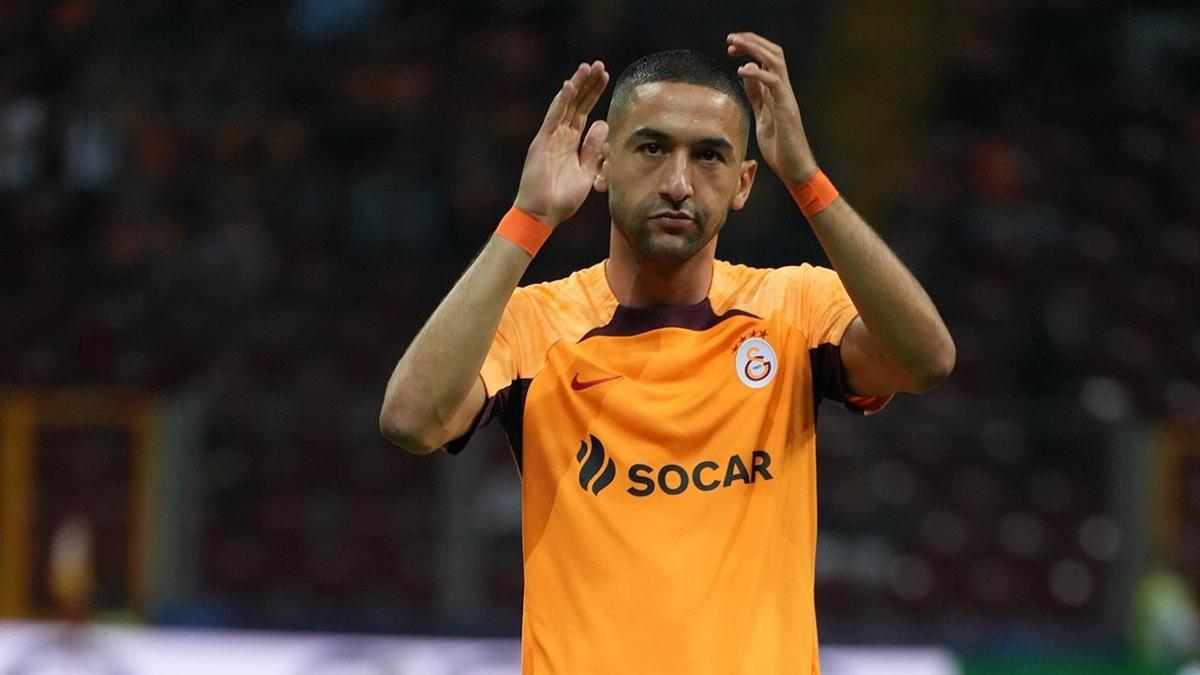 Hakim Ziyech, Galatasaray'da yllar sonra bir ilki yaatt