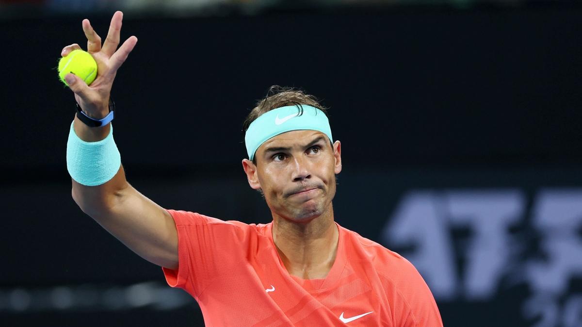 Nadal, 4,5 aydan sonra galibiyetle dnd!