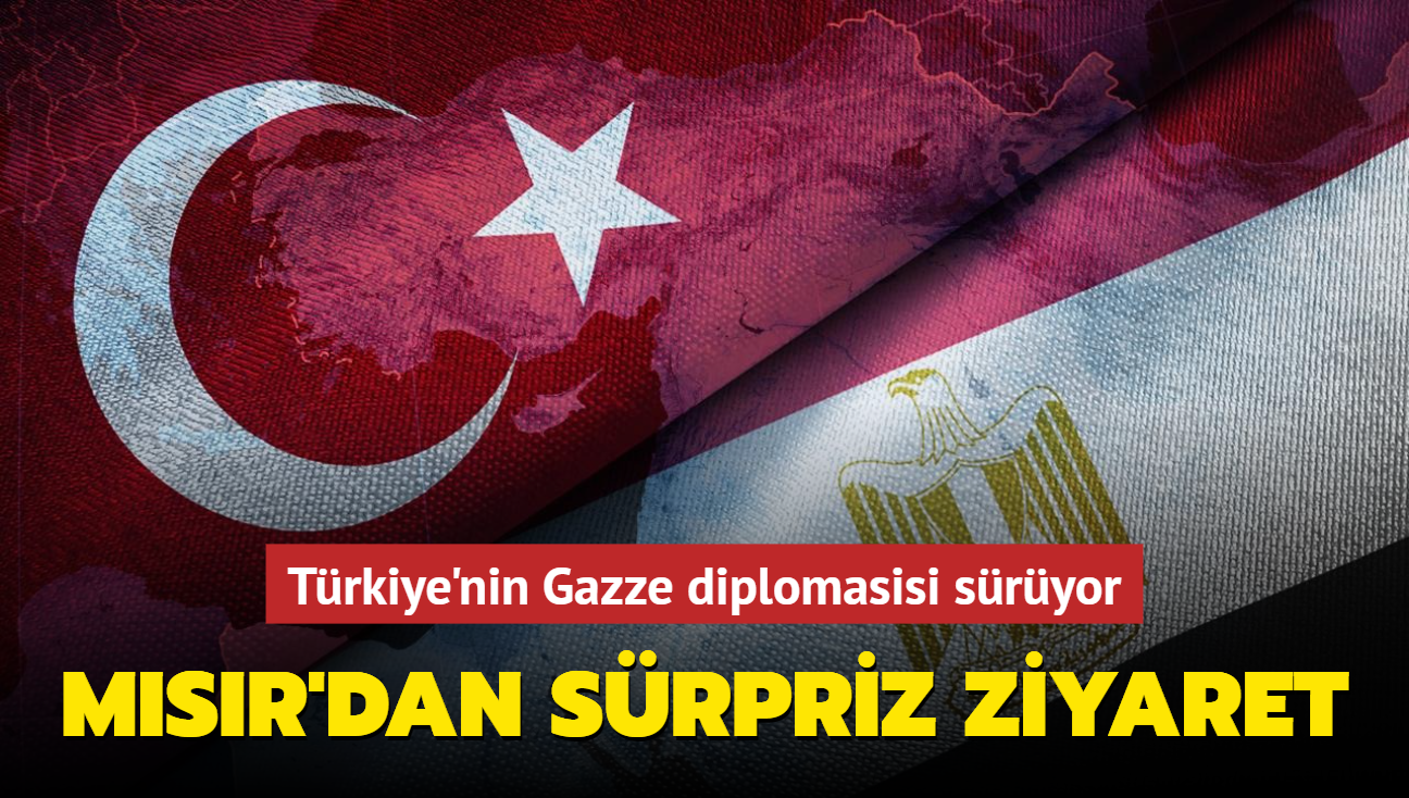 Trkiye'nin Gazze diplomasisi sryor... Msr Dileri Bakan Trkiye'ye gelecek