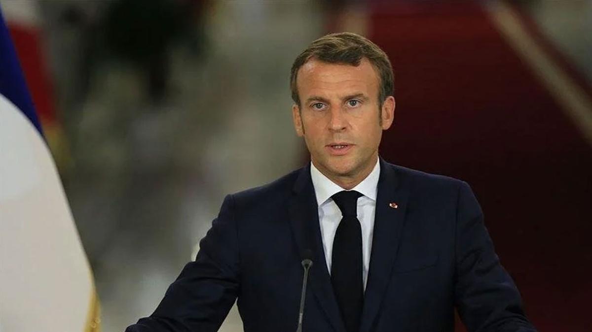 Macron, Orta Afrika Cumhuriyeti Cumhurbakan ile grt