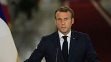 Macron, Orta Afrika Cumhuriyeti Cumhurbakan ile grt