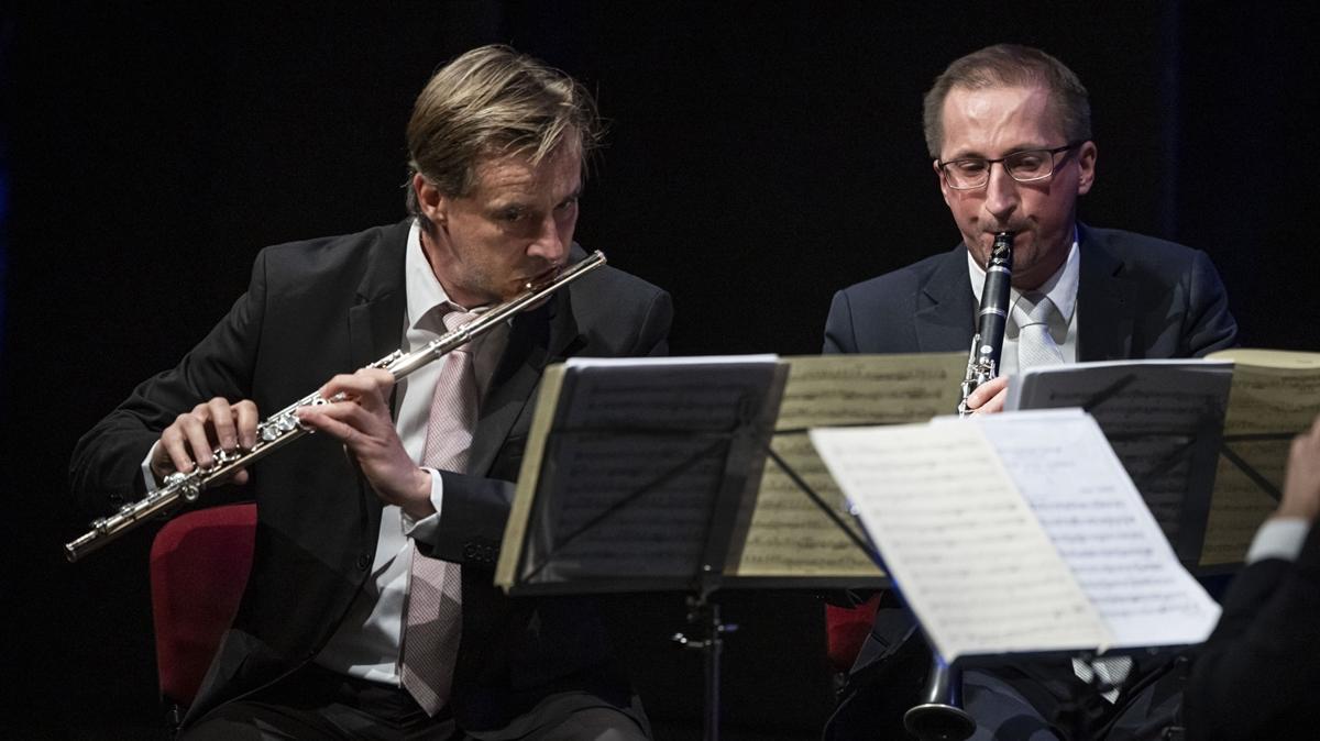 Prag Filarmoni Nefesli Belisi Ankara'da konser verdi