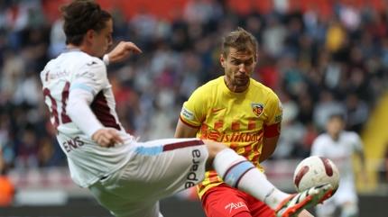 Kayserispor'un penalts VAR incelemesiyle iptal edildi