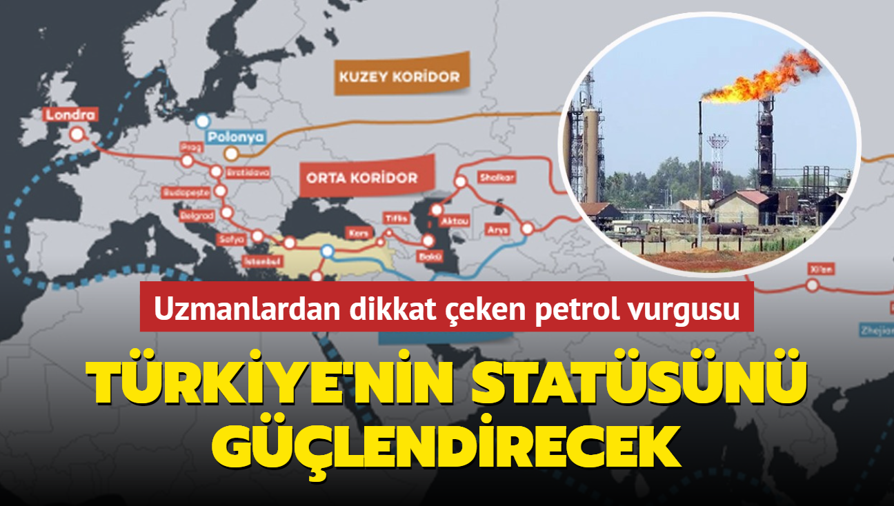 Kalknma Yolu Trkiye'nin ekonomik statsn glendirecek! Uzmanlardan dikkat eken petrol vurgusu
