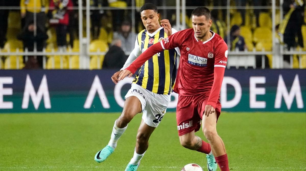 Fenerbahe ile Sivasspor ligde 36. randevuda