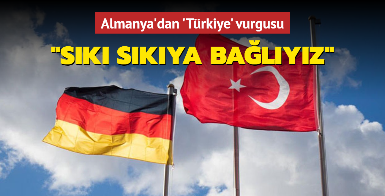 Almanya'dan Trkiye vurgusu: 100 yldr sk skya balyz