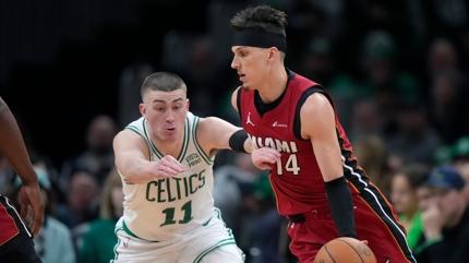 Boston Celtics evinde Miami Heat'i yenerek seride ne geti