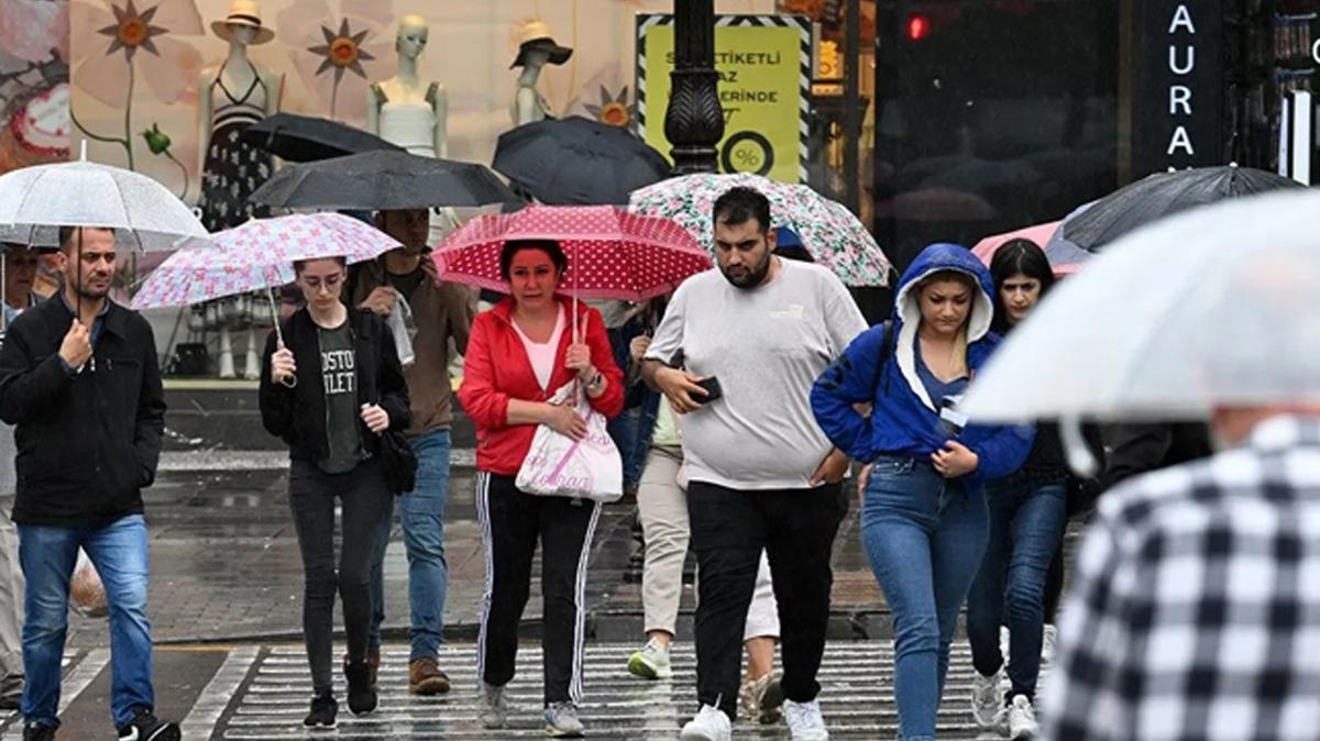 Meteoroloji'den yeni hava durumu raporu... stanbul iin uyar!