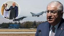 Bakan Gler'den 'Eurofighter' aklamas: Almanya Cumhurbakan dner kesiyor, sonra soracaz