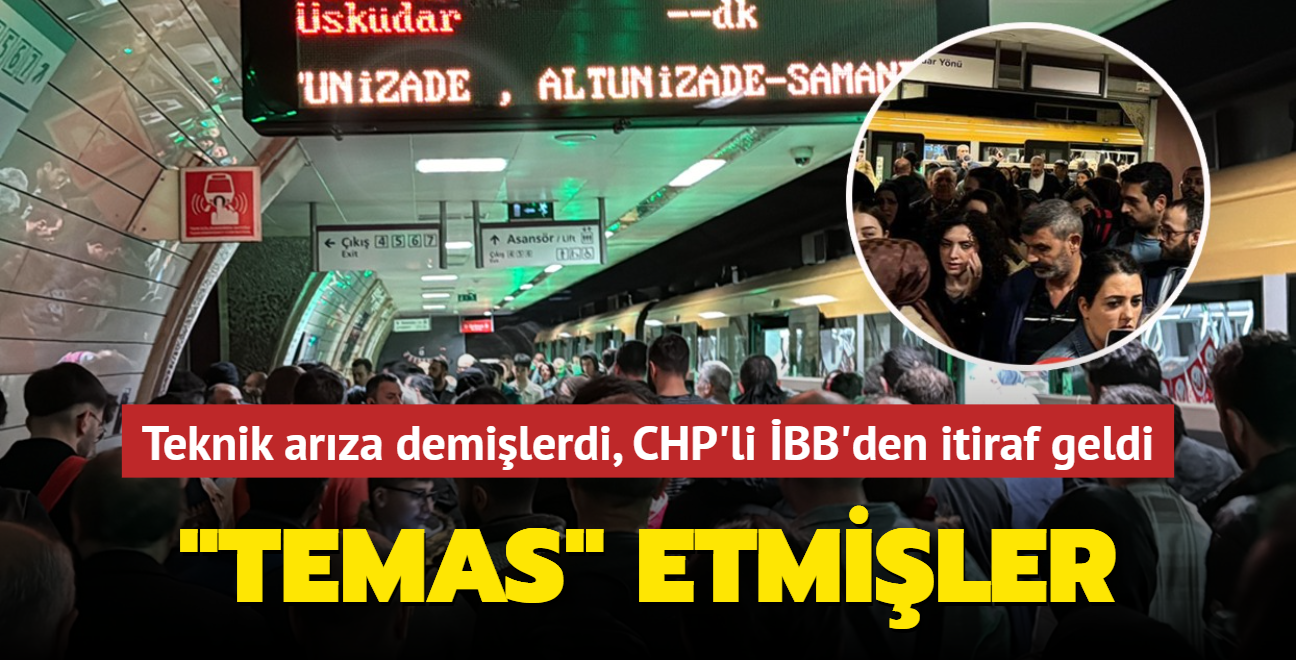 Teknik arza demilerdi, CHP'li BB'den itiraf geldi: 'Temas' etmiler