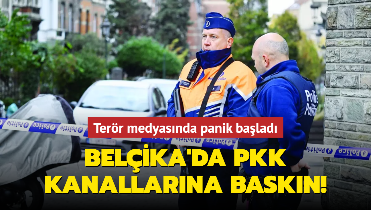Belika'da PKK kanallarna baskn!