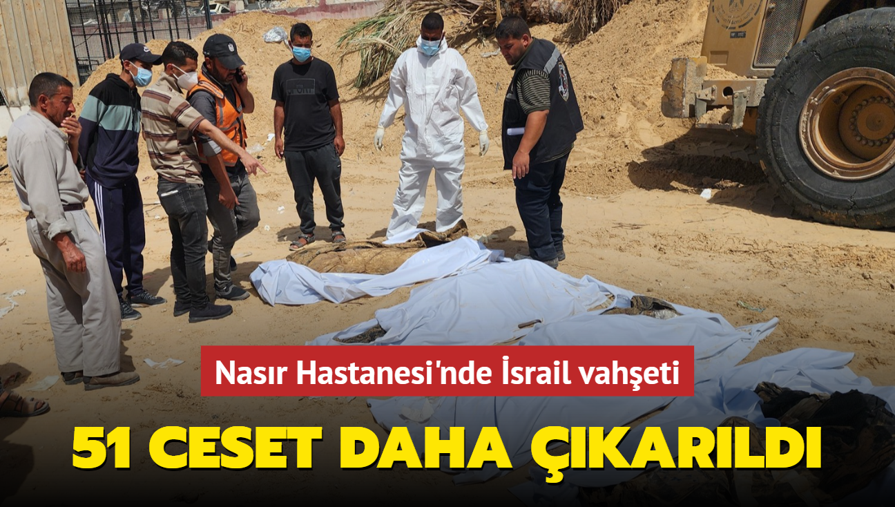 Nasr Hastanesi'nde srail vaheti: 51 Gazzelinin cesedi daha karld