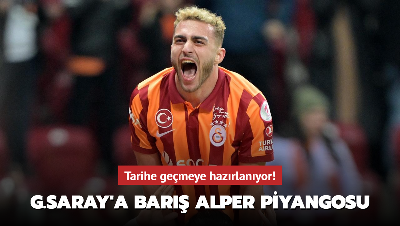 Tarihe gemeye hazrlanyor! Galatasaray'a Bar Alper Ylmaz piyangosu