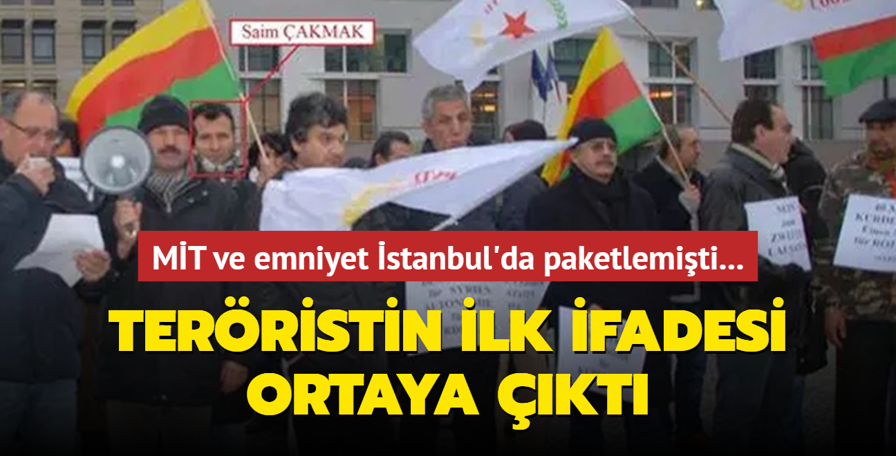 MT ve emniyet stanbul'da paketlemiti... PKK/KCK'nn szde sorumlularndan Saim akmak'n ifadesi ortaya kt