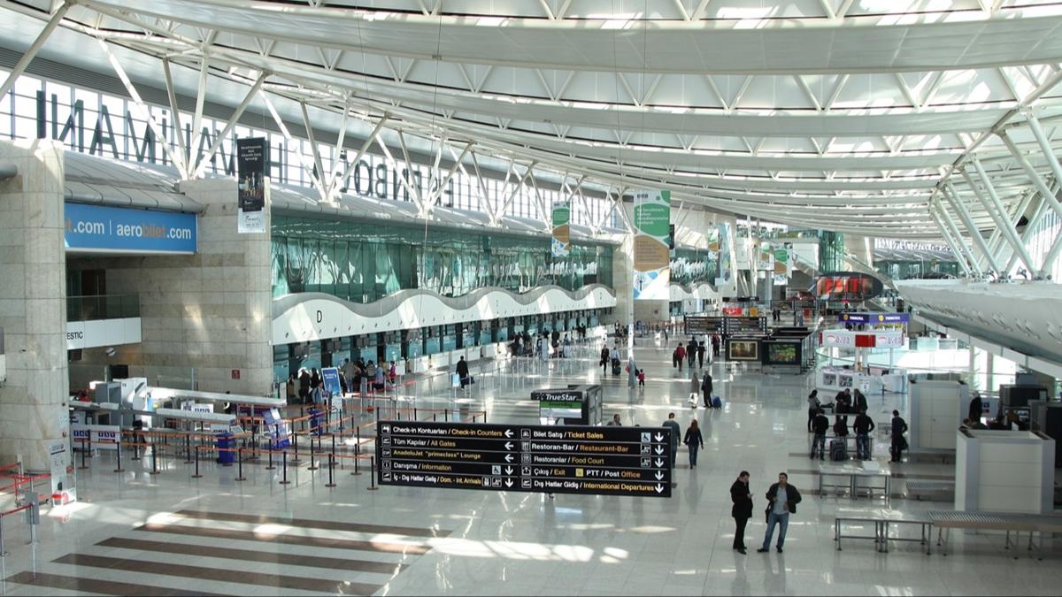TAV Havalimanlar ilk eyrekte 17,1 milyon yolcu tad
