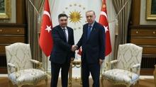 Bakan Erdoan, Kazakistan Babakan'n kabul etti