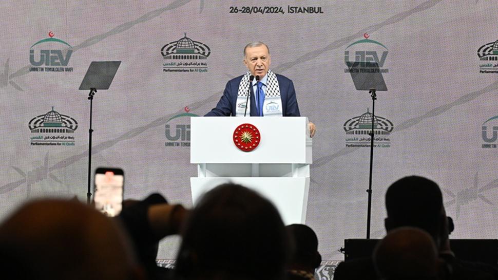 Başkan Erdoğan'dan İsrail destekçilerine sert tepki... 'Tehditlerinize boyun eğmeyiz'