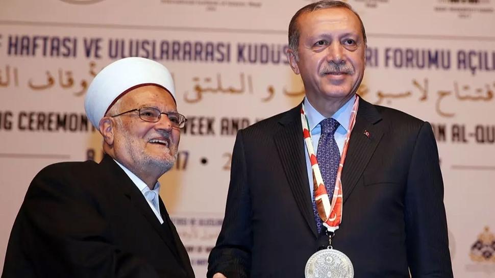 Mescid-i Aksa İmam Hatibi Sabri'den Başkan Erdoğan'a övgüler:  Kalbinde Filistin davası var
