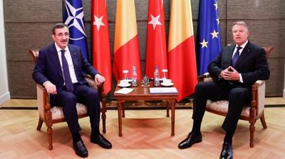 Cumhurbakan Yardmcs Ylmaz, Romanya Cumhurbakan Iohannis ile bir araya geldi