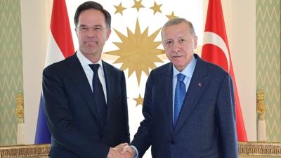 Mark Rutte NATO iin destek araynda... Bakan Erdoan kabul etti 