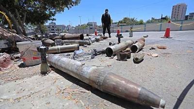Gazze'de srail'in saldrlarda kulland patlamam mhimmatlar incelendi