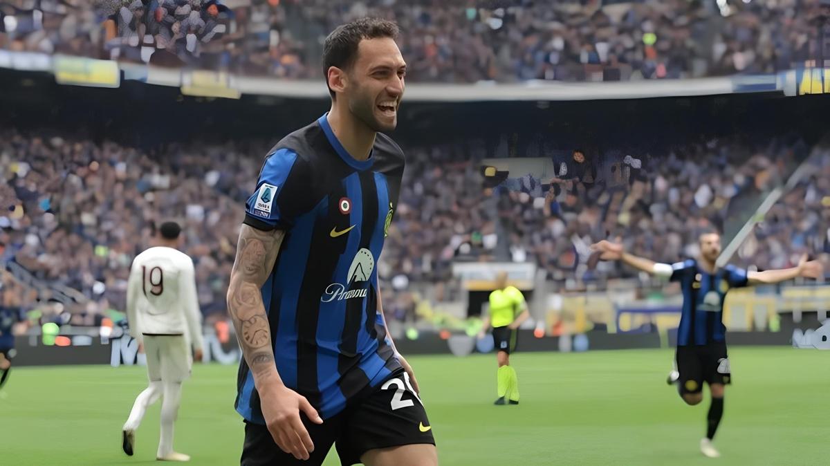 Inter Hakan alhanolu Serie A Torino fotoraflar resimleri