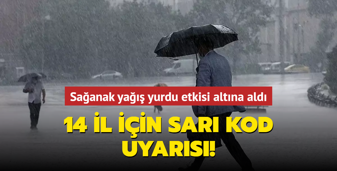 Saanak ya yurdu etkisi altna ald! Meteoroloji'den 14 il iin sar kod uyars! stanbul, Ankara ve zmir'de son durum...