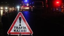 Erzurum'da otomobil takla att: l ve yarallar var