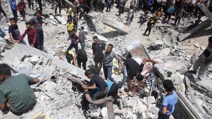 Gazze'de can kayb 34 bin 535'e ykseldi