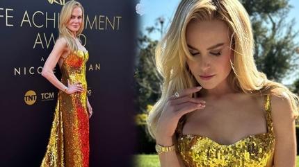 Nicole Kidman'a Yaam Boyu Baar dl verildi
