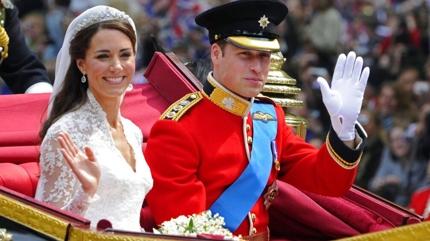 Prens William ve Kate Middleton 13. evlilik yldnmlerini kutlad
