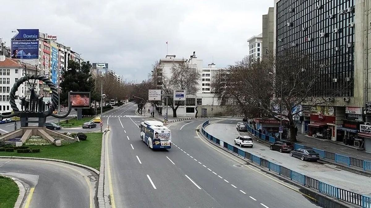 Ankara'da baz yollar '1 Mays' nedeniyle trafie kapatlacak