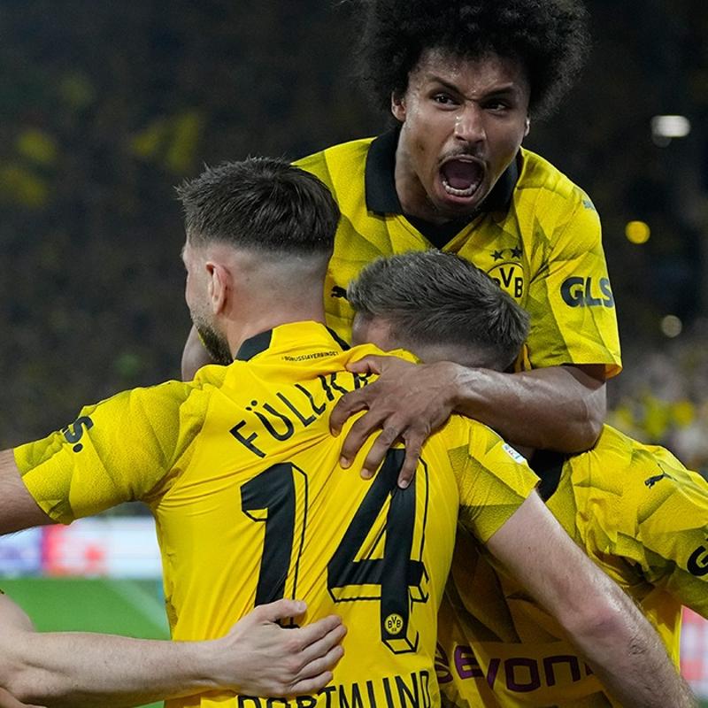Almanya'da nefes kesen ma! Borussia Dortmund, PSG karsnda avantaj kapt