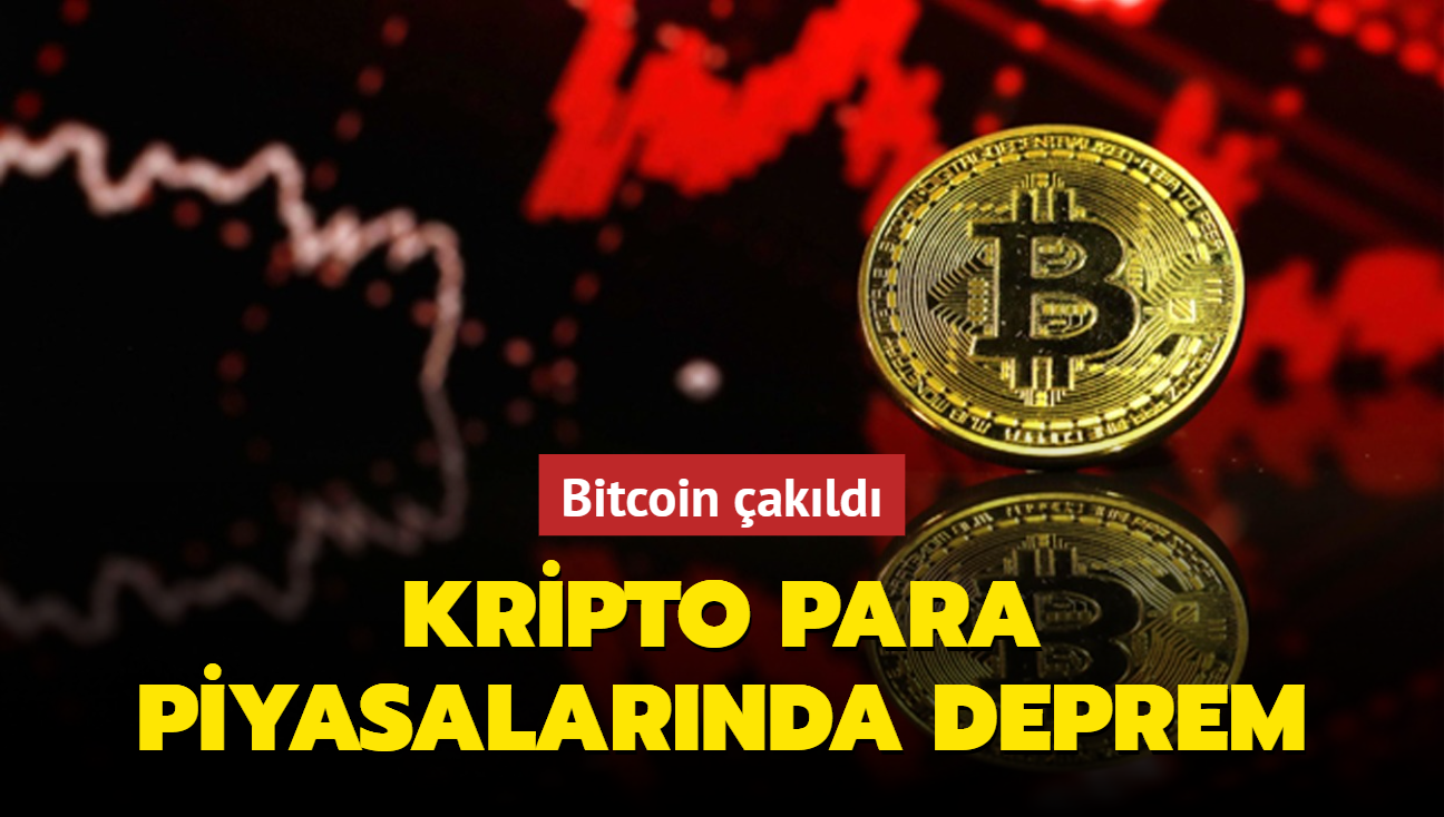 Bitcoin akld! Kripto para piyasalarnda deprem
