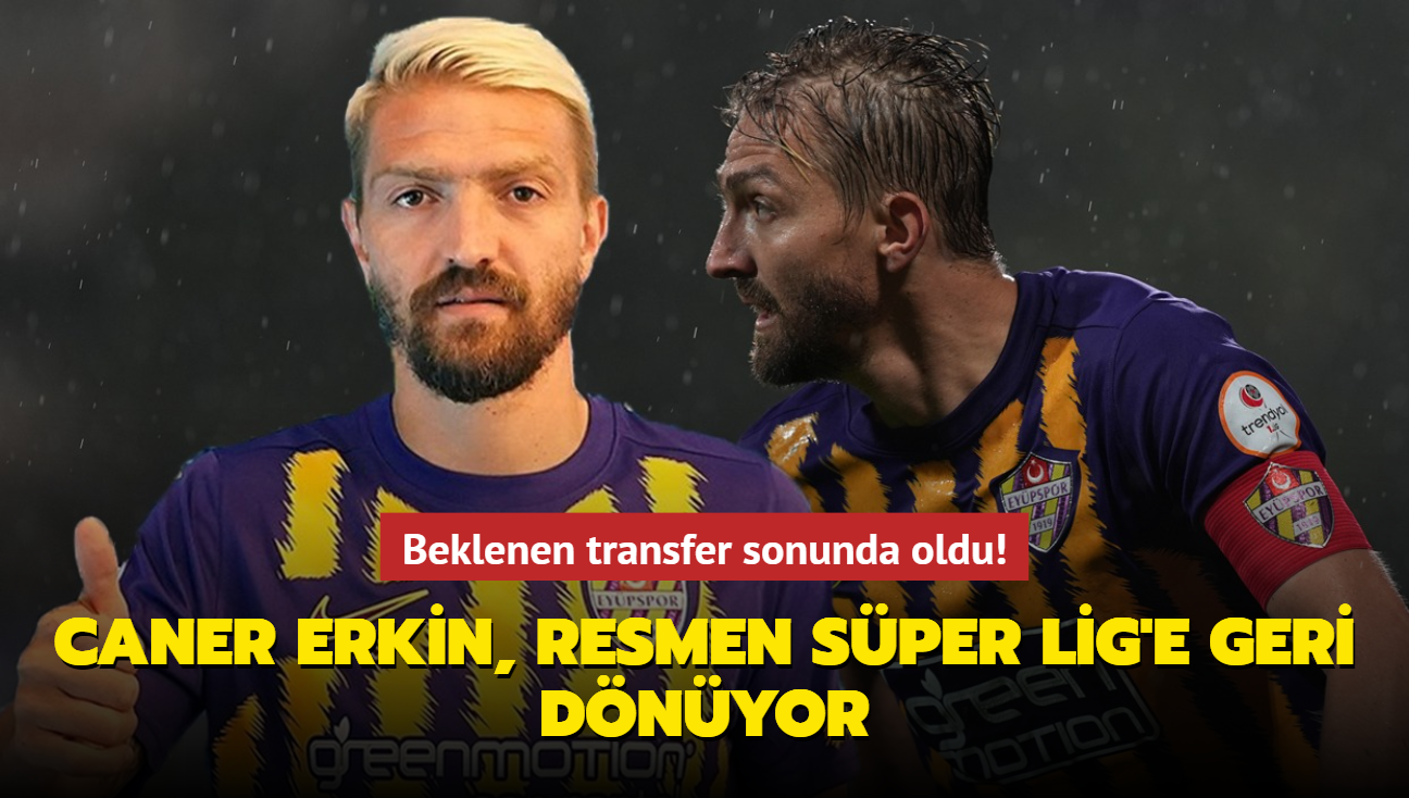 Caner Erkin resmen Sper Lig'e geri dnyor! Beklenen transfer sonunda oldu...