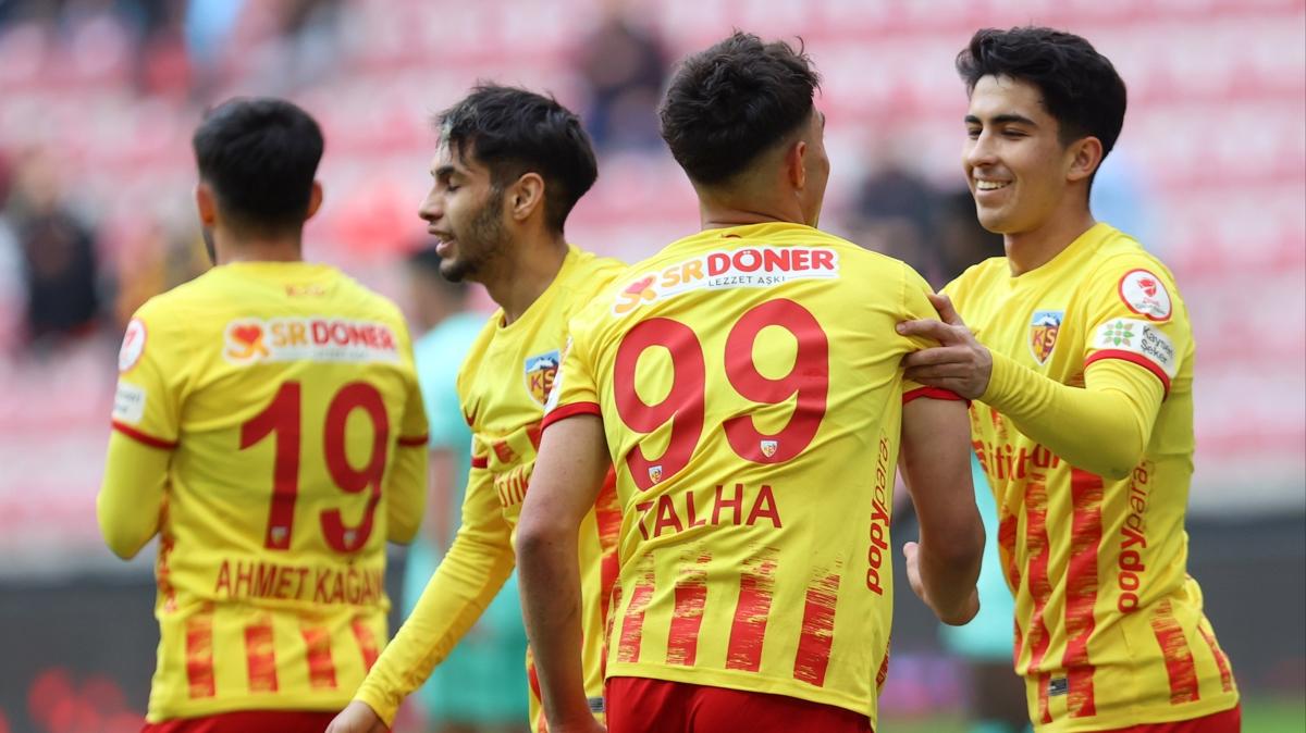 Kayserispor ligi garantilemek istiyor