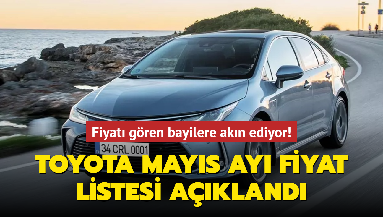 Toyota gemileri yakt: Fiyat gren bayilere akn ediyor! Renault Clio'dan bile ucuz