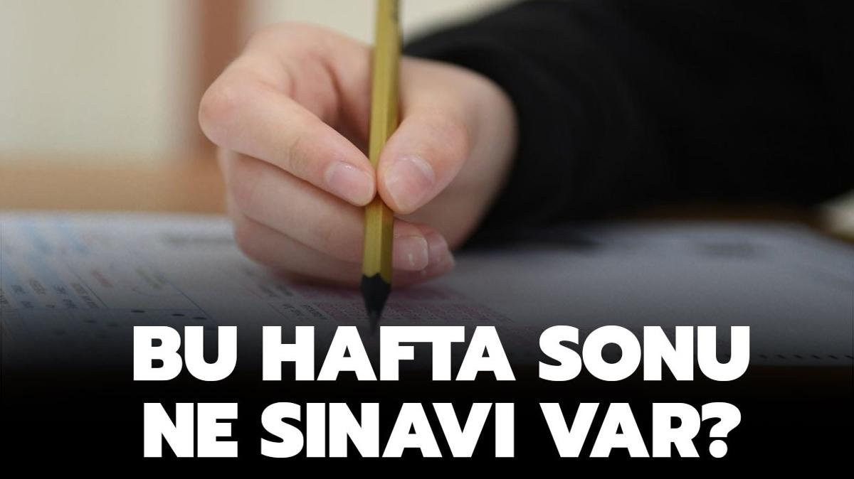 Bu hafta sonu snav var m" 4 5 Mays ne snav var"