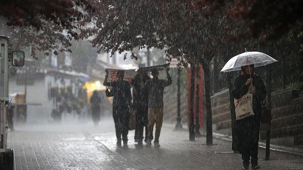 Meteoroloji'den  yurdun i kesimleri iin saanak uyars